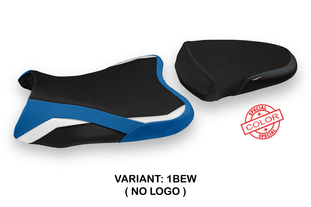 Rivestimento sella TPZ Pacov Special blu-bianco Suzuki GSXR600/750 2008-2010