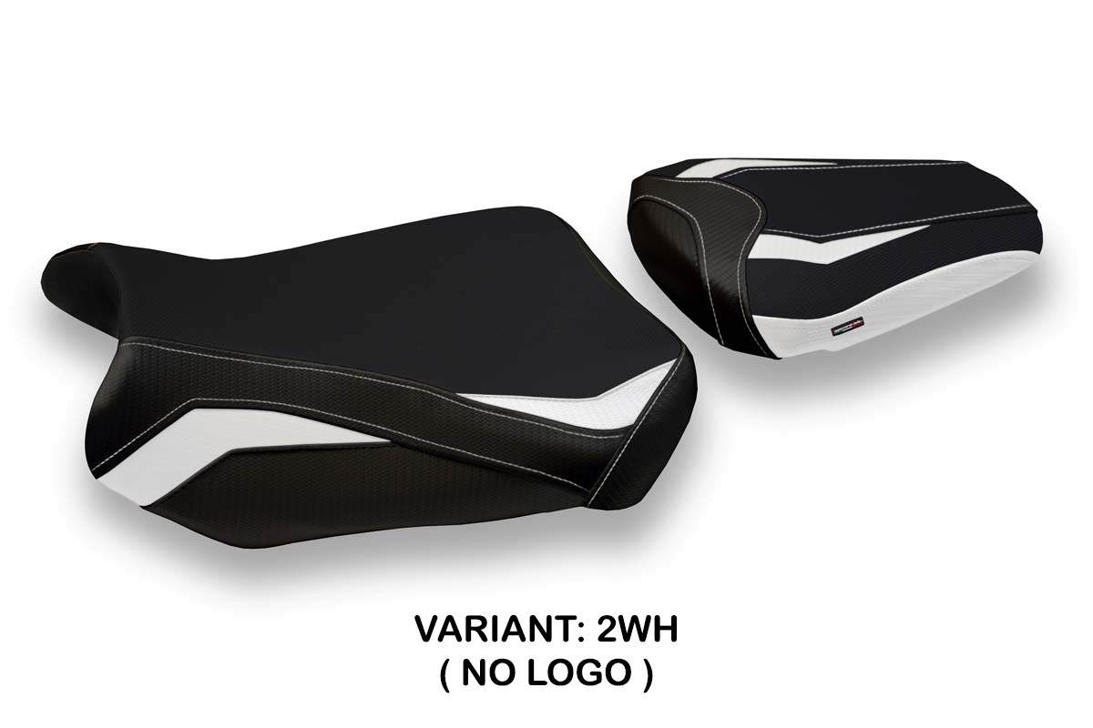 Rivestimento sella TPZ Manila 2 bianco Suzuki GSXR600/750 2011-2023