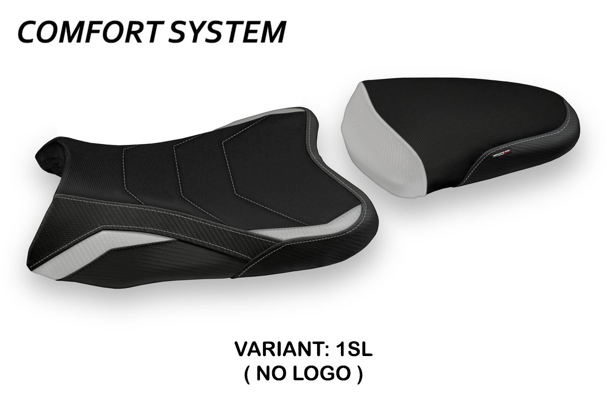 Rivestimento sella TPZ Rabbi 1 Comfort argento Suzuki GSXR1000 2007-2008