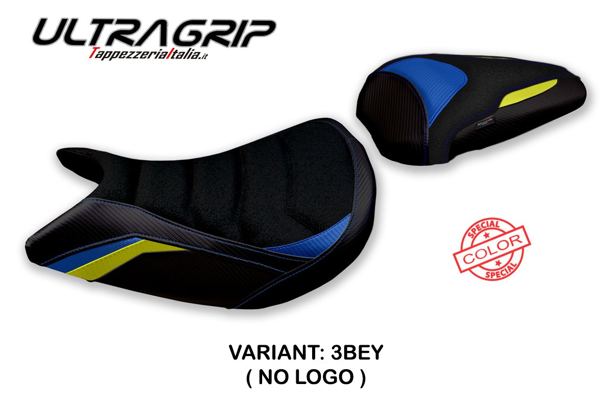 Rivestimento sella TPZ Mavora Ultragrip Special blu-giallo Suzuki GSXS1000 2015-2020