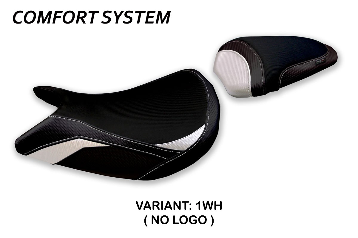 Rivestimento sella TPZ Pahia Comfort bianco Suzuki GSXS1000 2015-2020