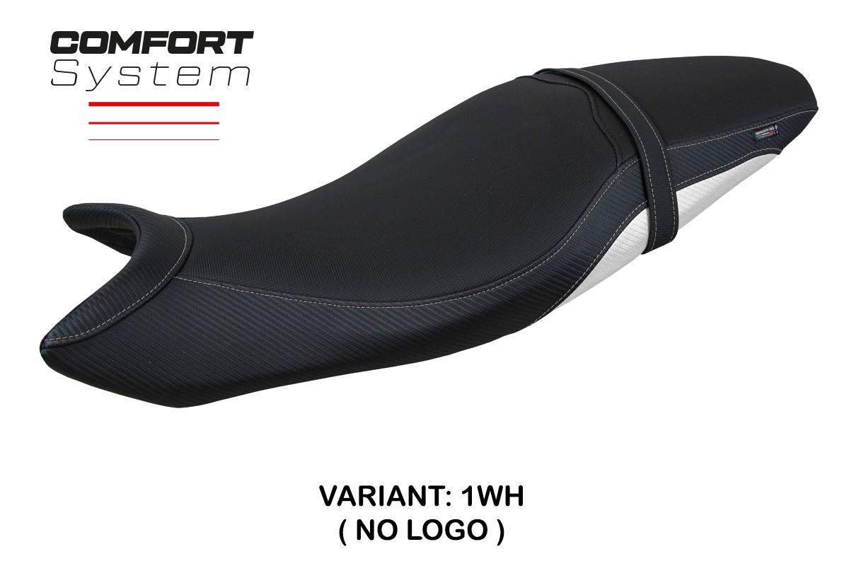 Rivestimento sella TPZ Shibuya Comfort bianco Suzuki SV650 2016-2025