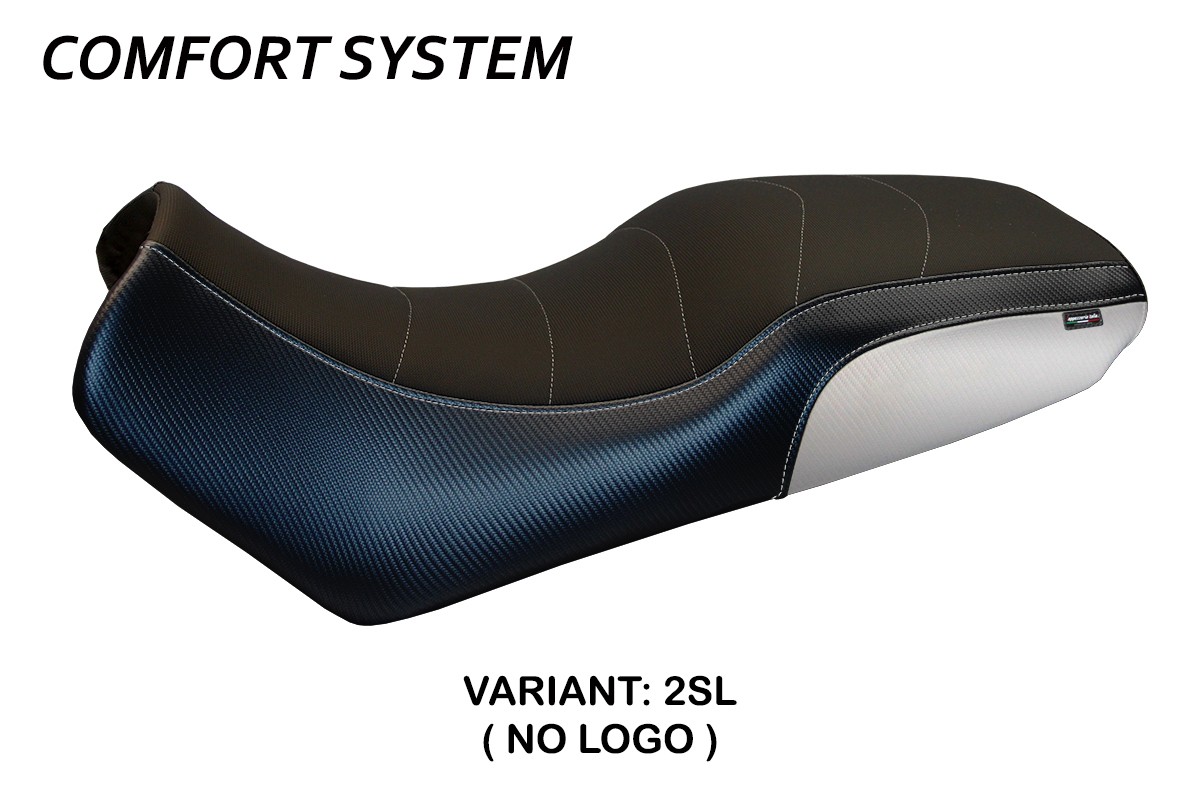 Rivestimento sella TPZ Melito Comfort argento Suzuki Vstrom 650DL 2004-2011