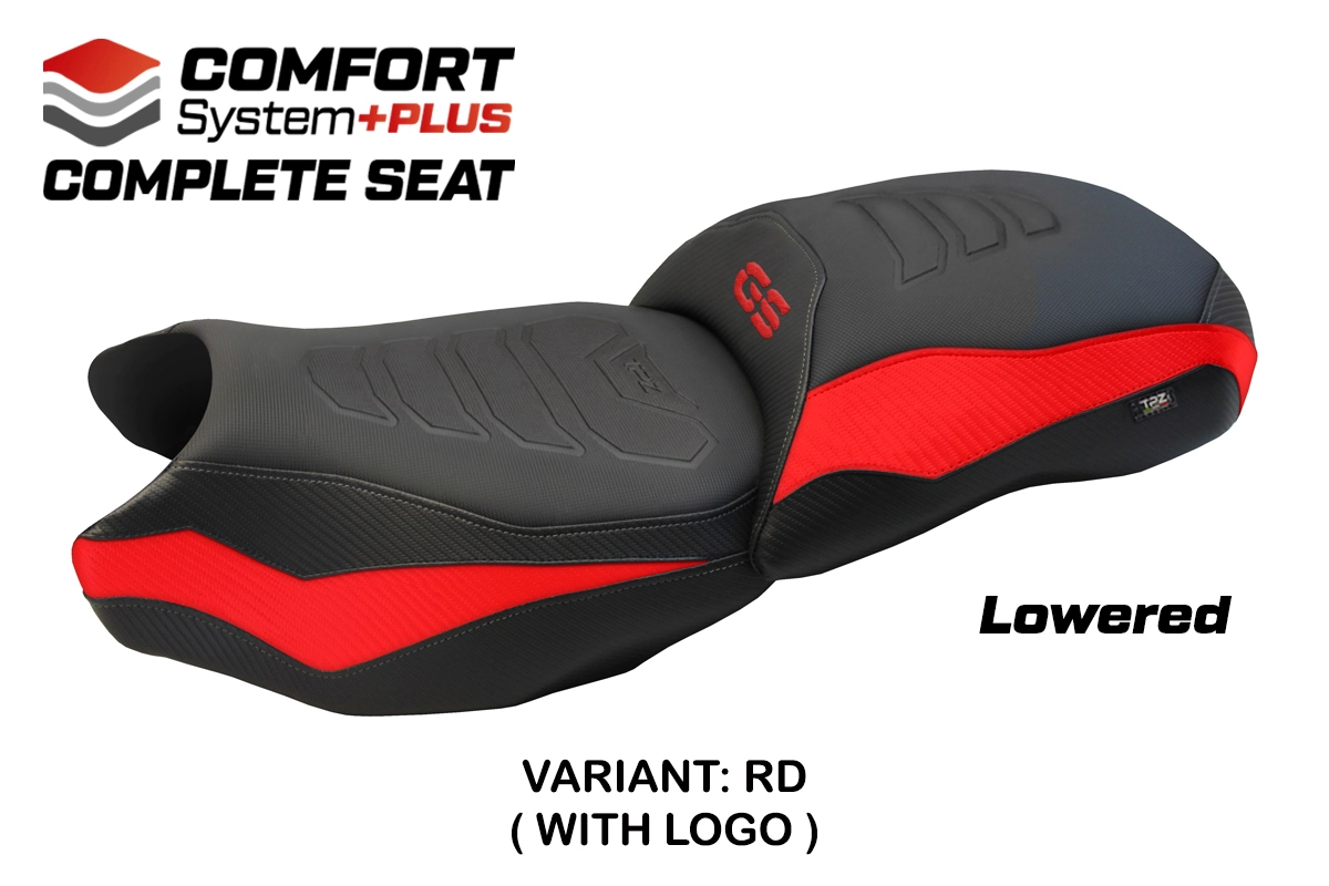 Sella Ribassata TPZ Mainz Comfort Plus Rosso Logo BMW R1200GS 2013-2018