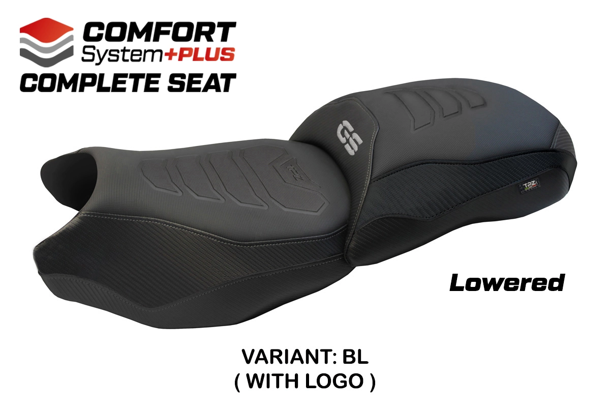 Sella Ribassata TPZ Paphos Comfort Plus Nero Logo BMW R1250GS 2019-2023