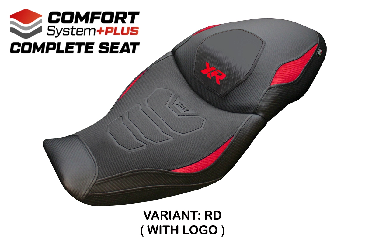 TPZ Rottweil Comfort Plus Red Saddle Logo BMW S1000XR 2020-2023
