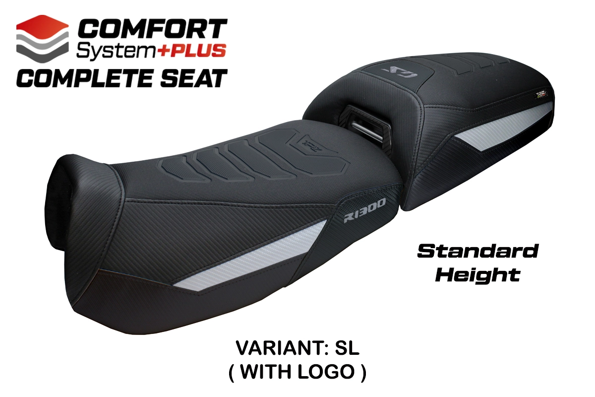 TPZ Saddle BMW R1300GS Adventure 2024-2026 Aalen Comfort Plus Silver Logo