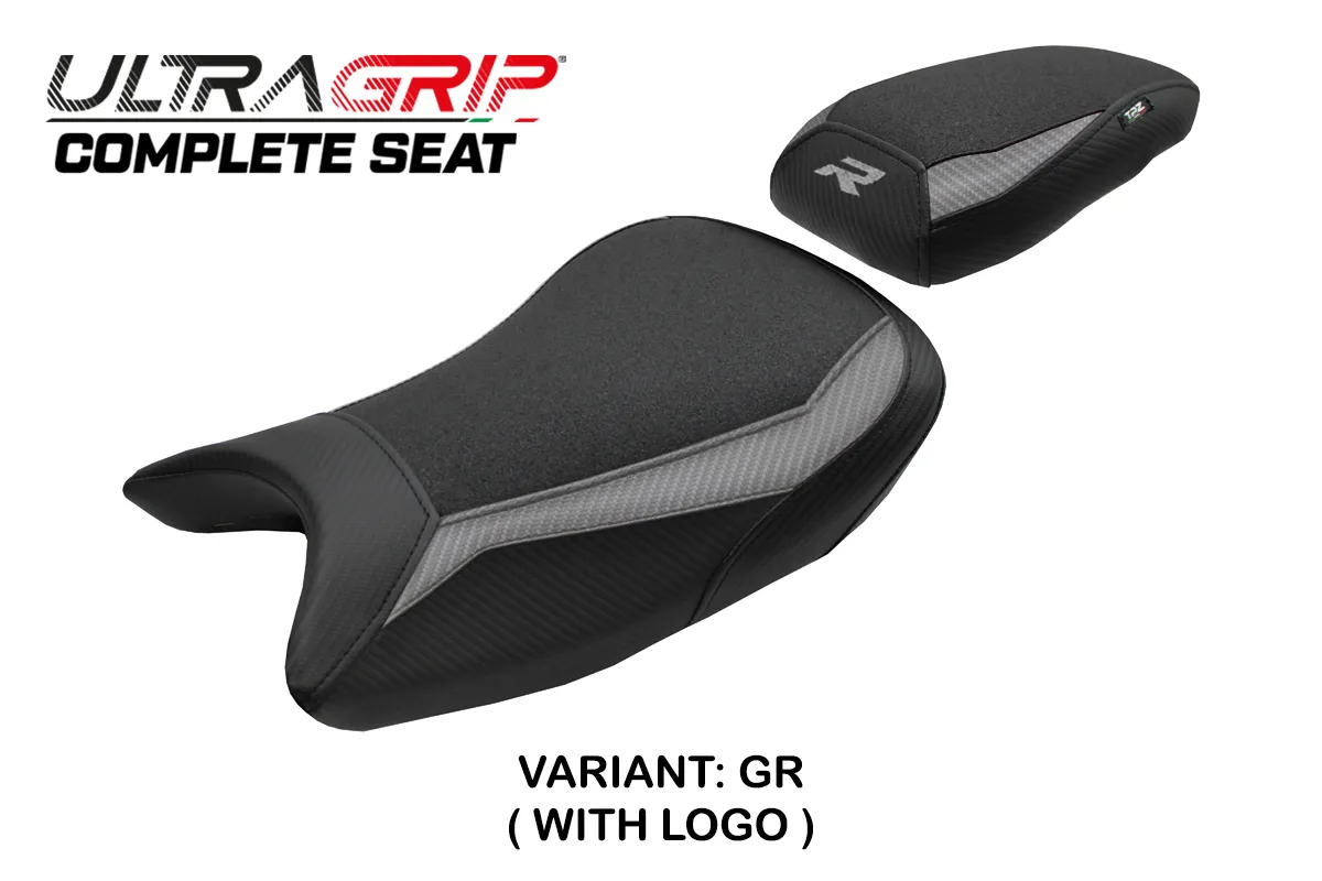 TPZ Saddle BMW S1000R 2021-2026 Bexley Ultragrip Grey Logo