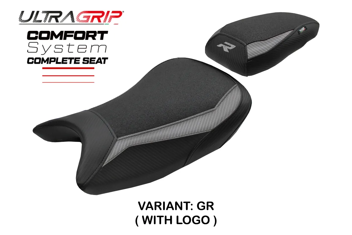 TPZ Saddle BMW S1000R 2021-2026 Bexley Ultragrip Comfort Grey Logo