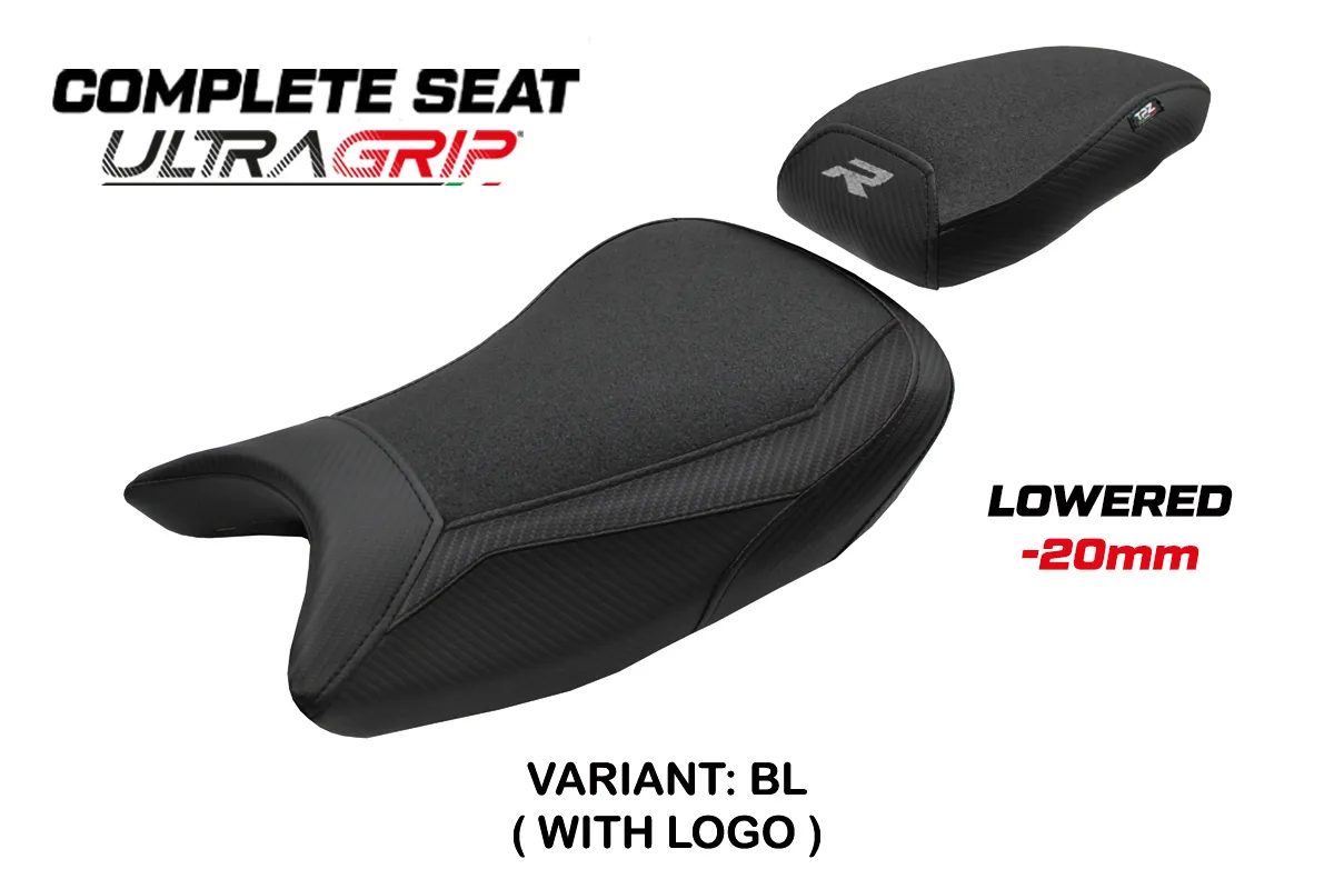 TPZ Bexley Low Ultragrip Black Saddle Logo BMW S1000R 2021-2026