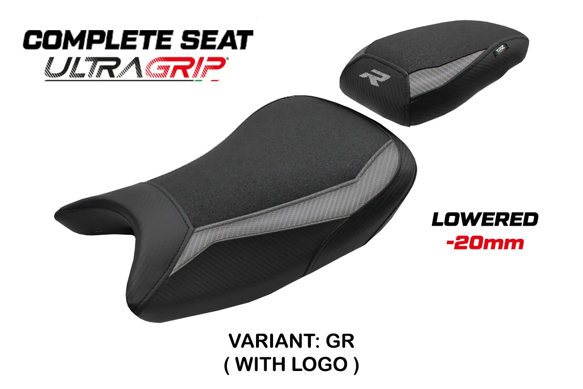 TPZ Bexley Low Ultragrip Grey Saddle Logo BMW S1000R 2021-2026