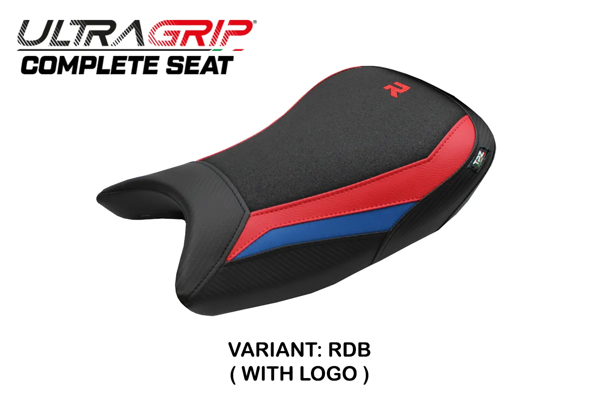 TPZ Bexley Ultragrip Red-Blue Saddle Logo BMW S1000R 2021-2026
