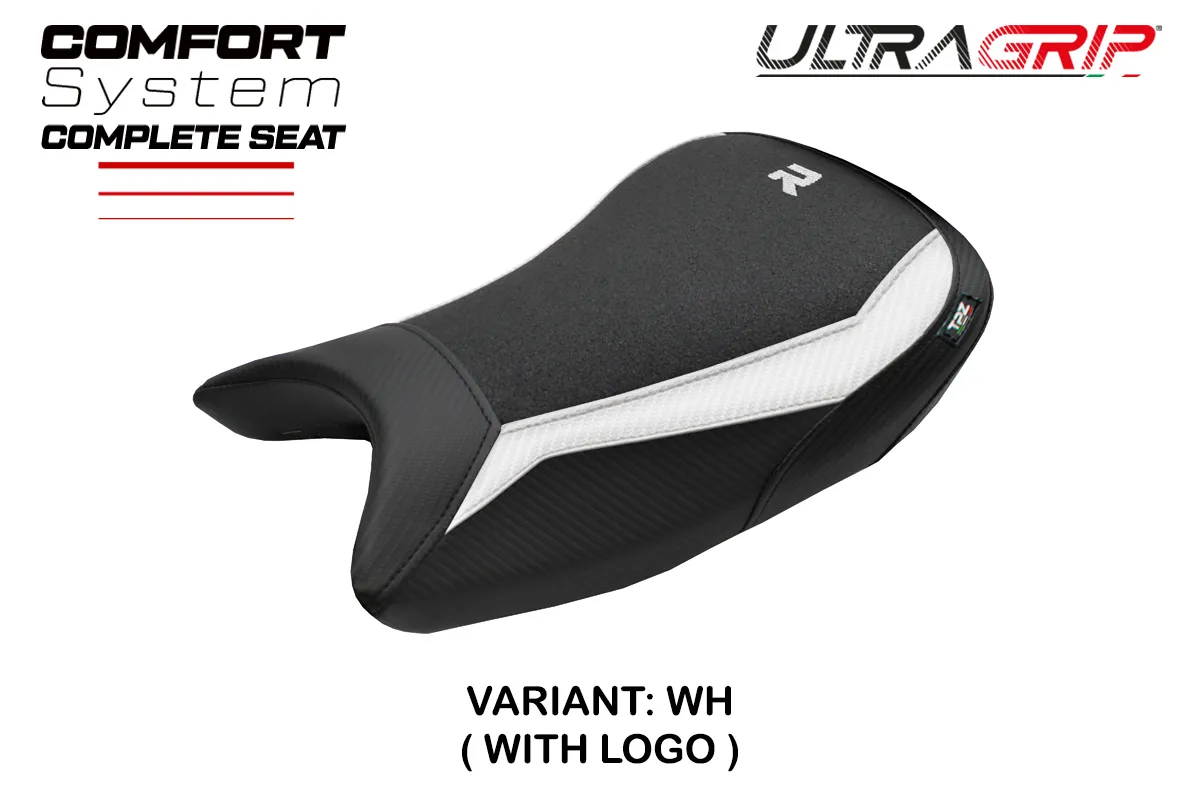 TPZ Bexley Ultragrip Comfort White Saddle Logo BMW S1000R 2021-2026