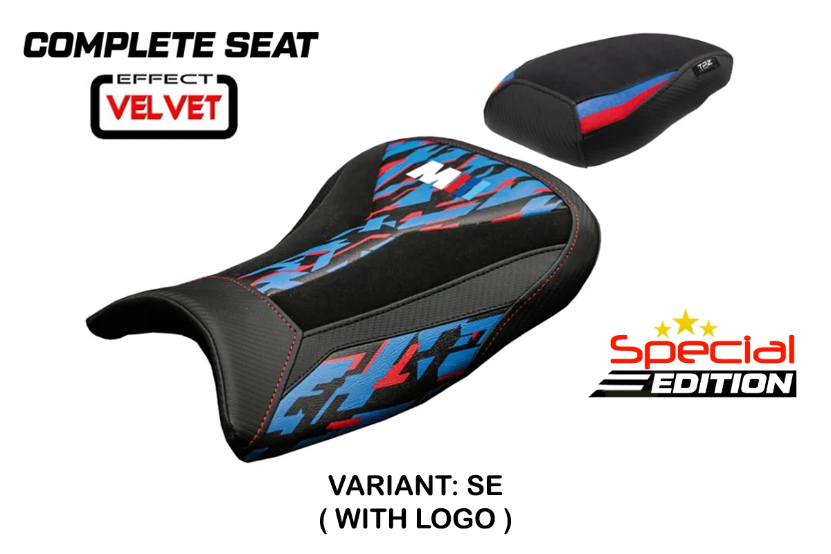 TPZ Bexley Velvet Special Edition Saddle Logo BMW S1000R 2021-2026