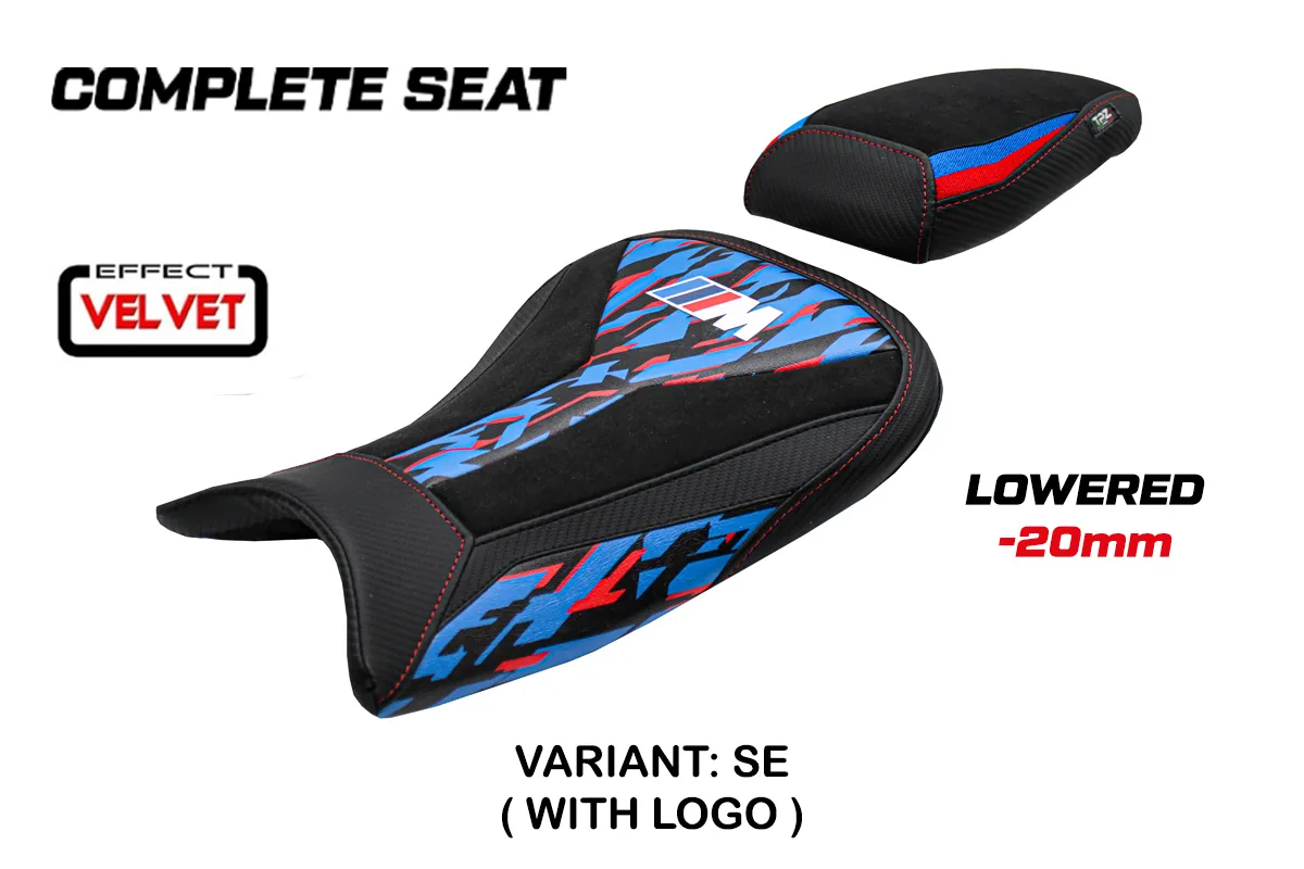 TPZ Bexley Low Velvet Special Edition Saddle Logo BMW S1000R 2021-2026