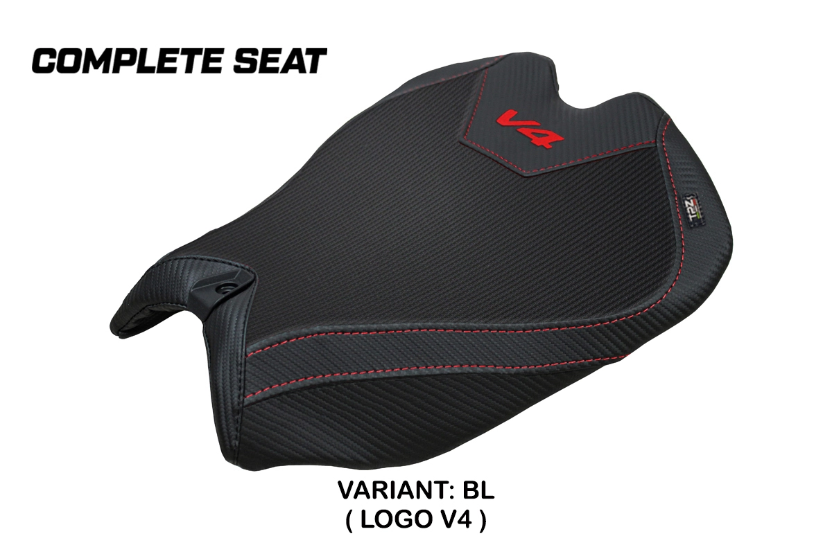 TPZ Pavia Black Saddle Ducati Panigale V4 2025-2026