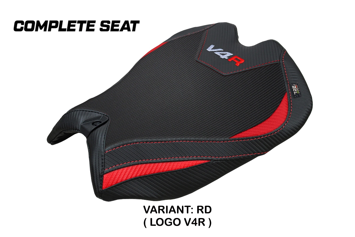 TPZ Pavia Red Saddle Ducati Panigale V4R 2025-2026