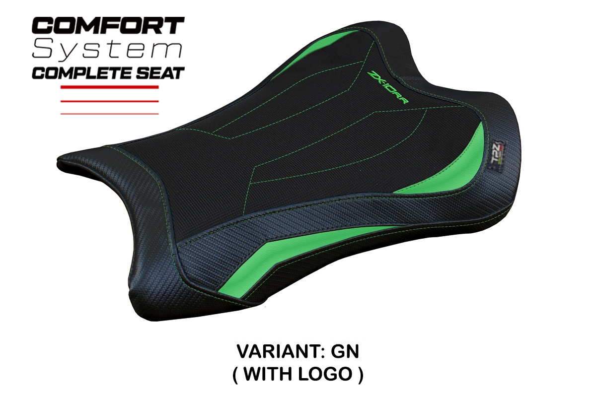 TPZ Raditz Comfort green Saddle Logo Kawasaki Ninja ZX10RR 2021-2026