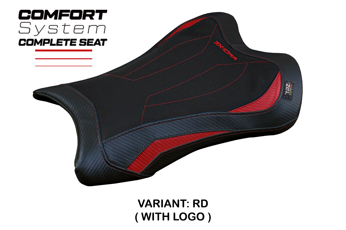 TPZ Raditz Comfort Red Saddle Logo Kawasaki Ninja ZX10RR 2021-2026