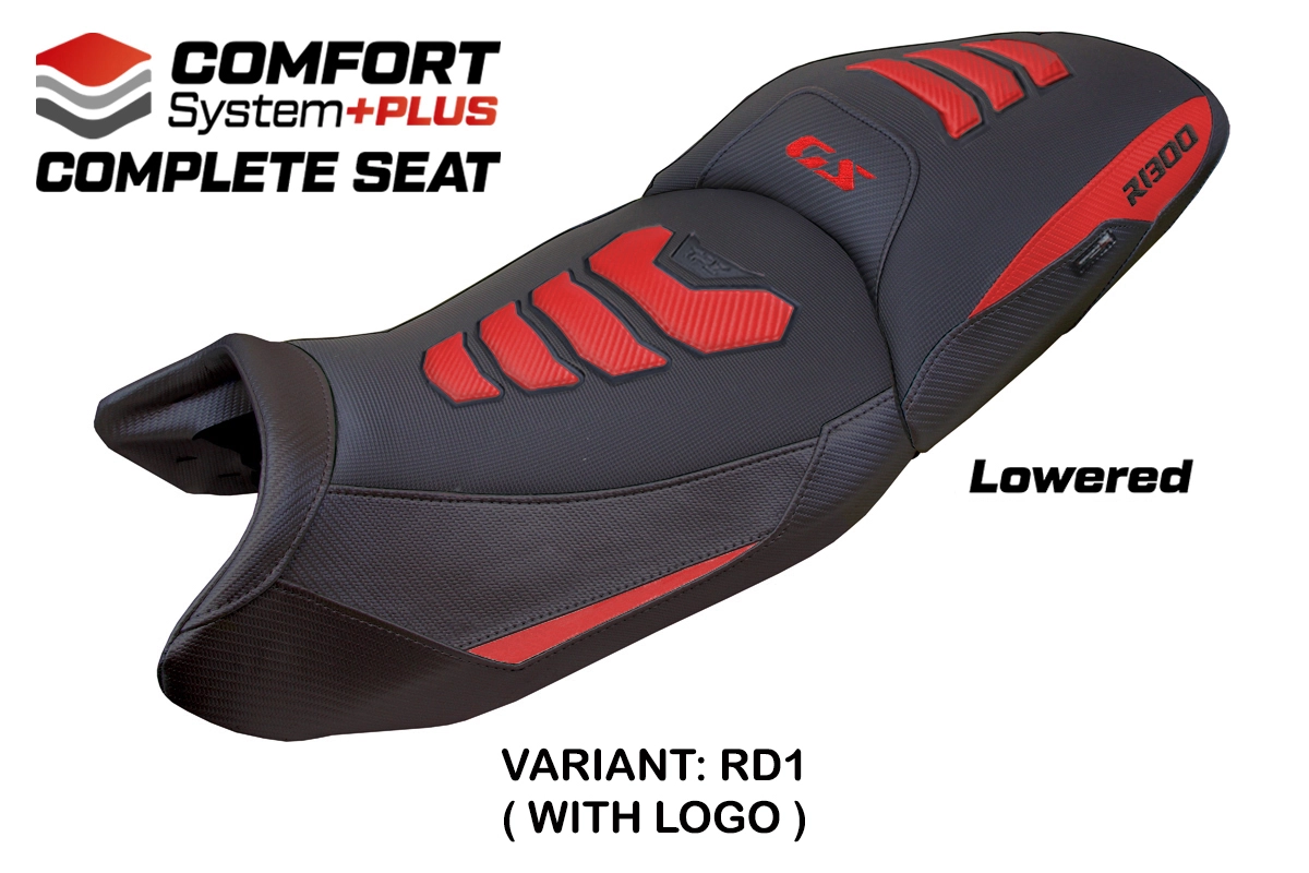 TPZ Saddle BMW R1300GS 2023-2026 Dorfen Low Comfort Plus Red Logo