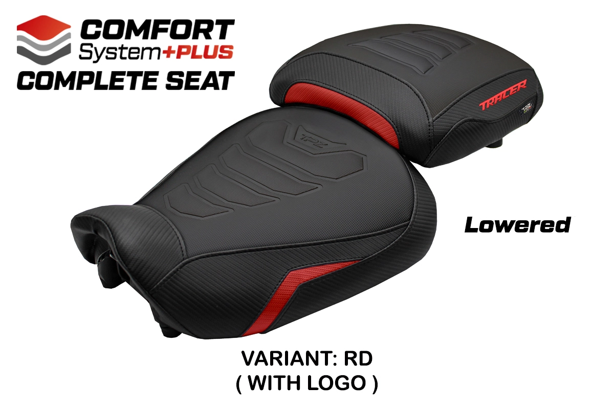 Sella Ribassata TPZ Naha Comfort Plus Rosso Logo Yamaha Tracer 9/9 GT 2021-2024