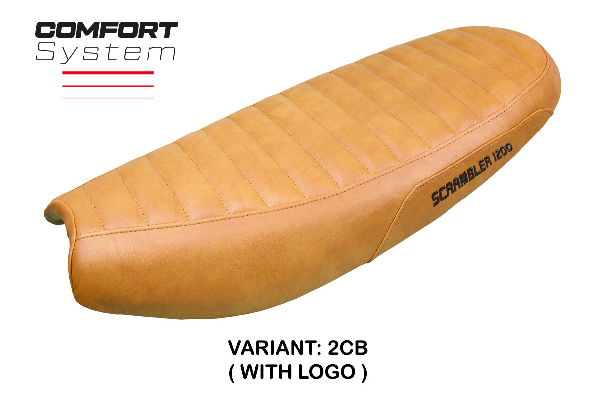 Rivestimento sella TPZ Hull Comfort cammello Triumph Scrambler 1200 2019-2025