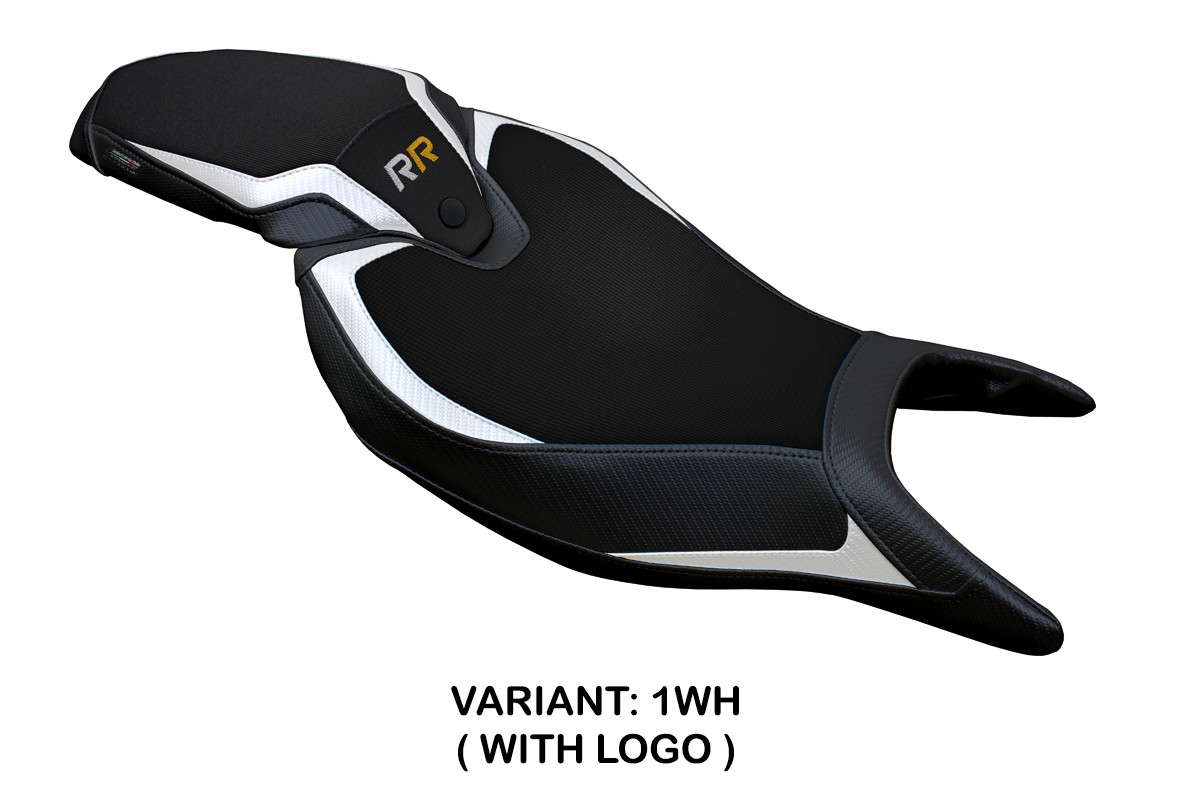 Rivestimento sella TPZ Renee Logo bianco Triumph Speed Triple 1200RR 2022-2025