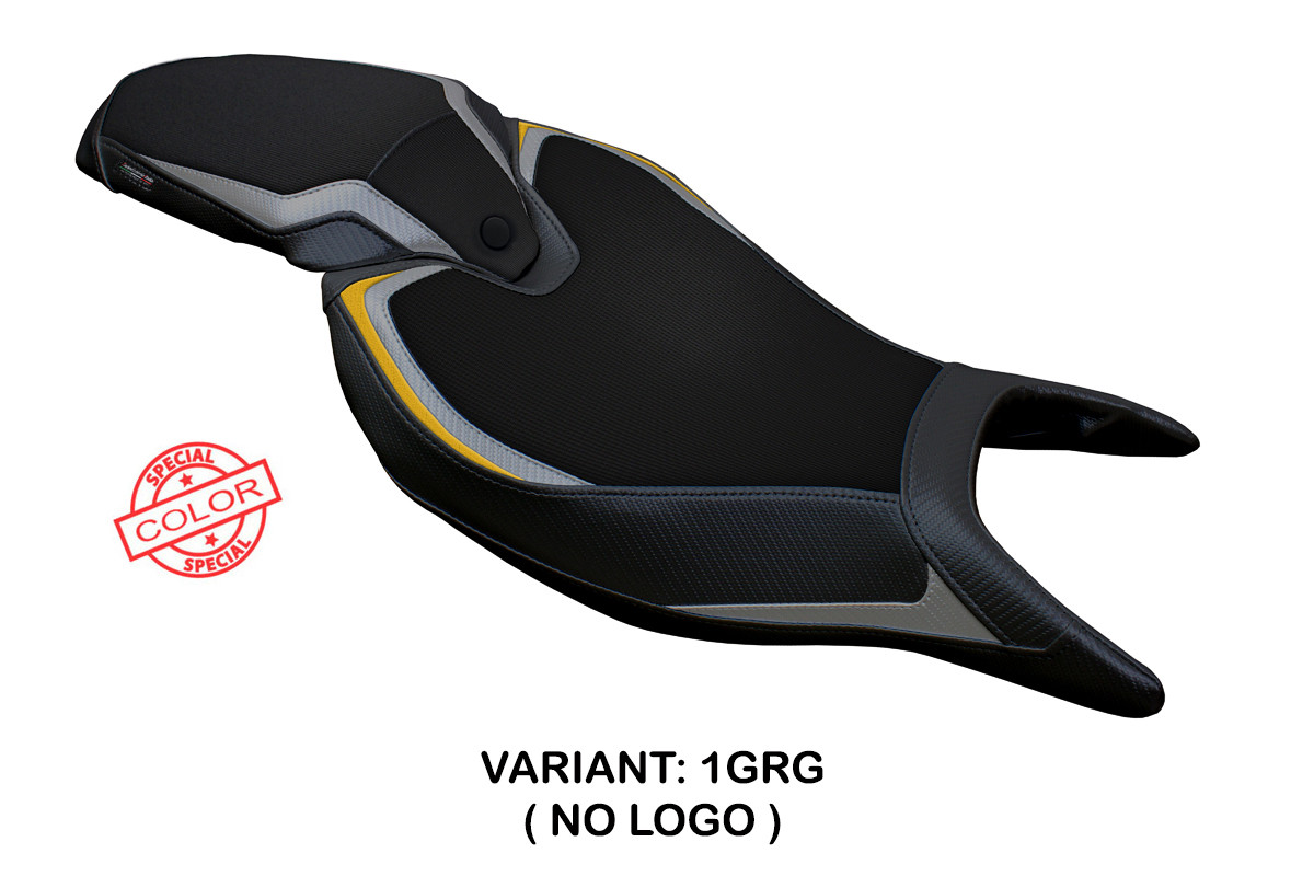 Rivestimento sella TPZ Renee Special grigio-oro Triumph Speed Triple 1200RR 2022-2025