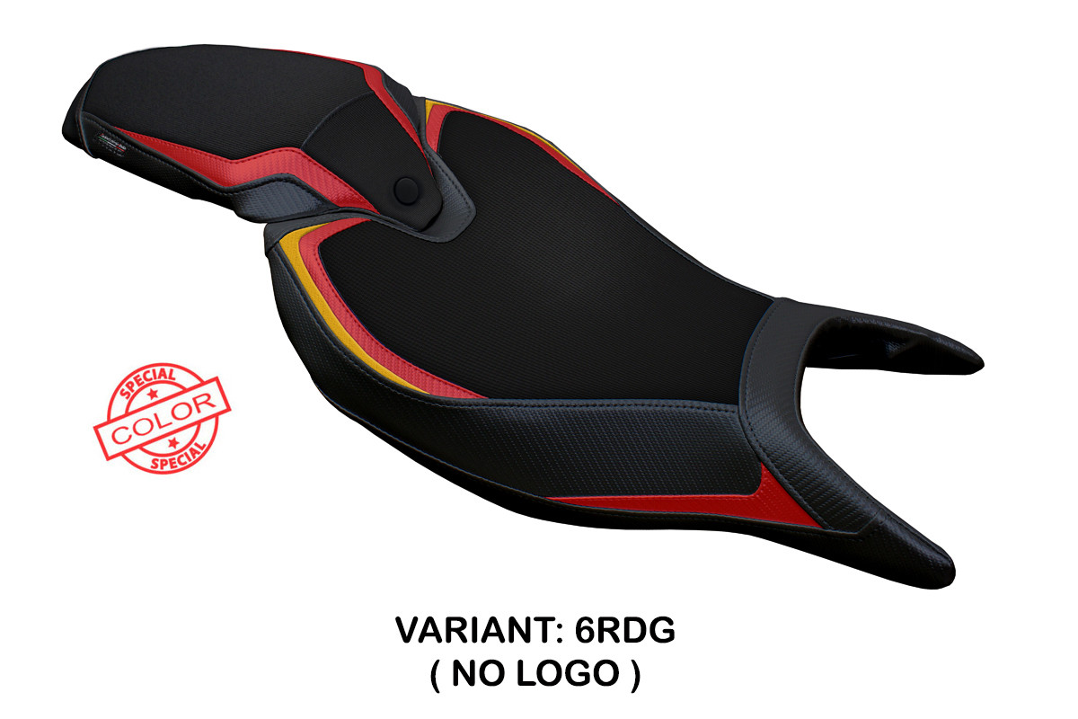 Rivestimento sella TPZ Renee Special rosso-oro Triumph Speed Triple 1200RR 2022-2025