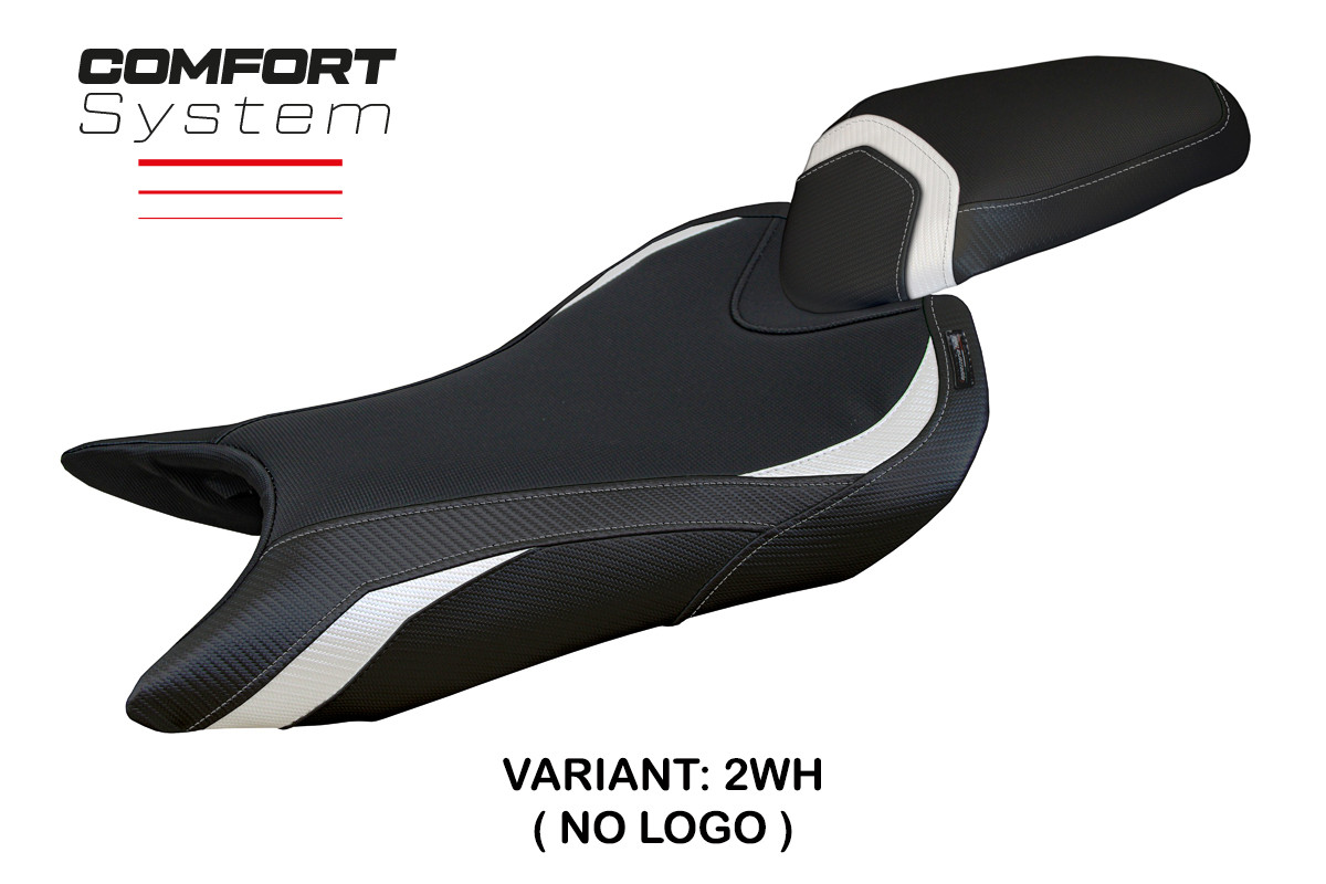 Rivestimento sella TPZ Norwich Comfort bianco Triumph Street Triple 765 2023-2025