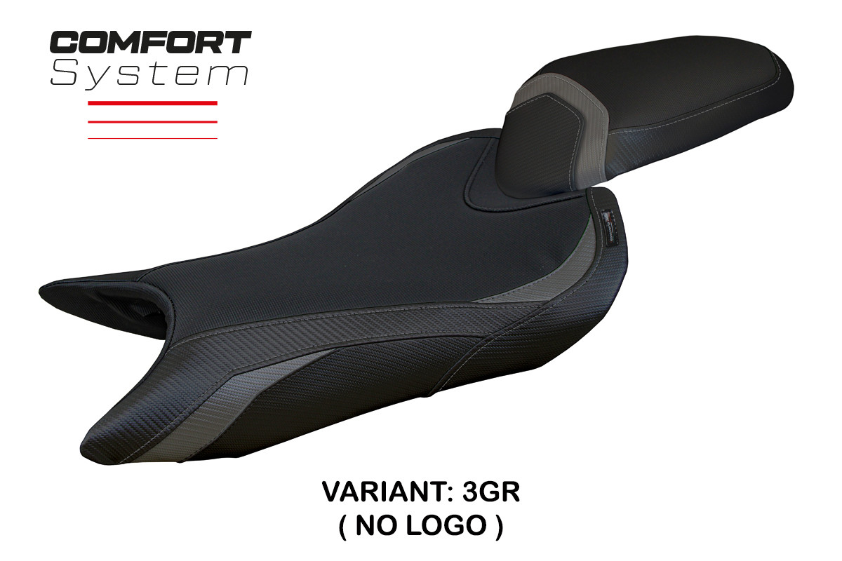 Rivestimento sella TPZ Norwich Comfort grigio Triumph Street Triple 765 2023-2025