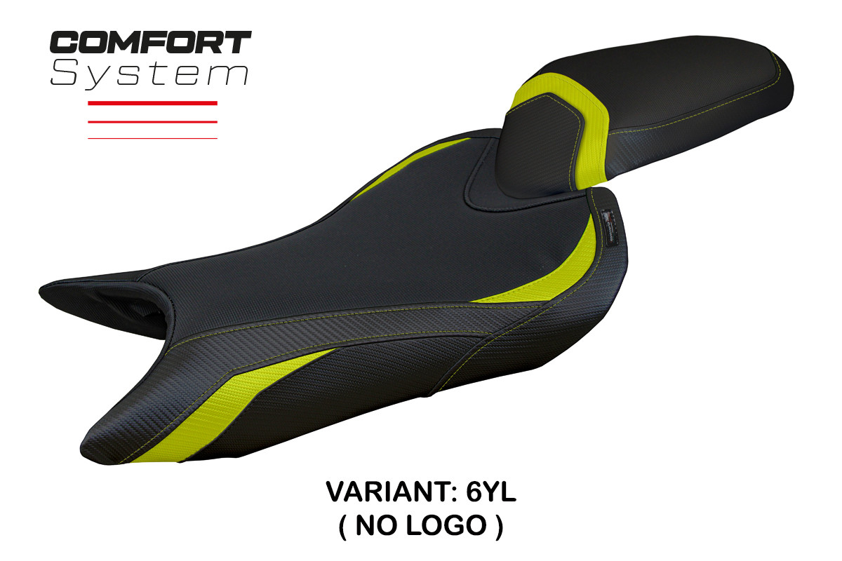 Rivestimento sella TPZ Norwich Comfort giallo Triumph Street Triple 765 2023-2025