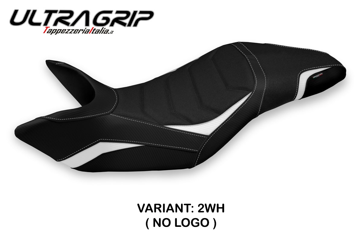 Rivestimento sella TPZ Nisko 1 Ultragrip bianco Triumph Speed Triple 1050 2011-2015
