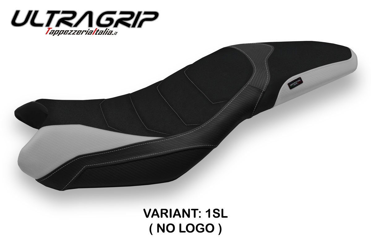 Rivestimento sella TPZ Salina 1 Ultragrip argento Triumph Street Triple 675 2013-2016