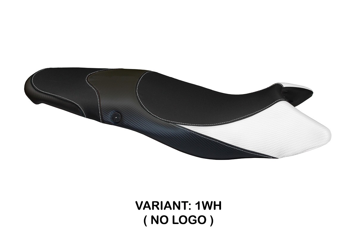 Rivestimento sella TPZ Morris 1 bianco Triumph Street Triple 675 2007-2012