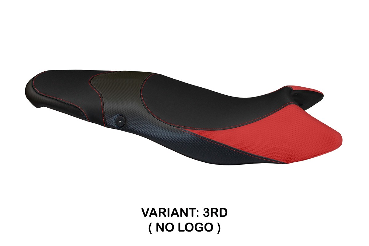 Rivestimento sella TPZ Morris 1 rosso Triumph Street Triple 675 2007-2012