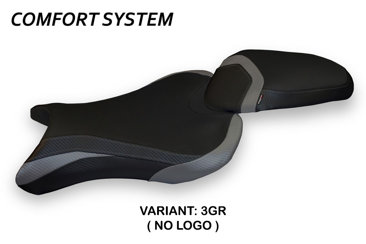 Rivestimento sella TPZ Molina 1 Comfort grigio Triumph Street Triple 765 2017-2022