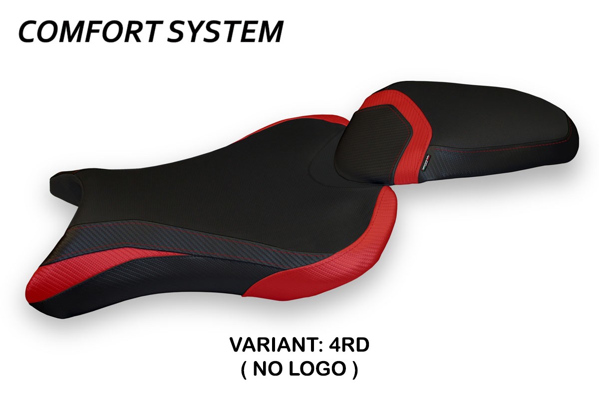 Rivestimento sella TPZ Molina 1 Comfort rosso Triumph Street Triple 765 2017-2022