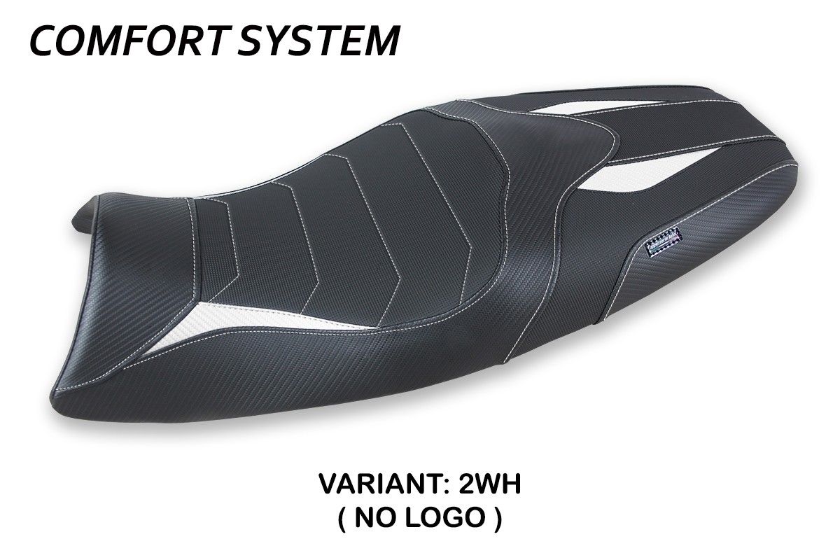 Rivestimento sella TPZ Jorge Comfort bianco Triumph Speed Triple 1050 2005-2010