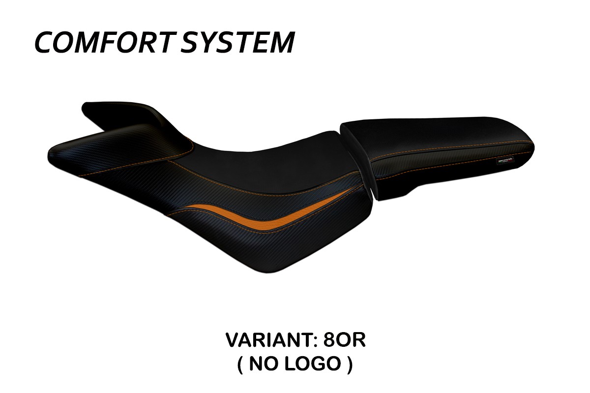 Rivestimento sella TPZ Noale Comfort arancio Triumph Tiger 800 / 800XC 2010-2020