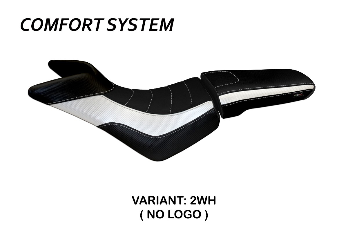 Rivestimento sella TPZ Padova Comfort bianco Triumph Tiger 800 / 800XC 2010-2020
