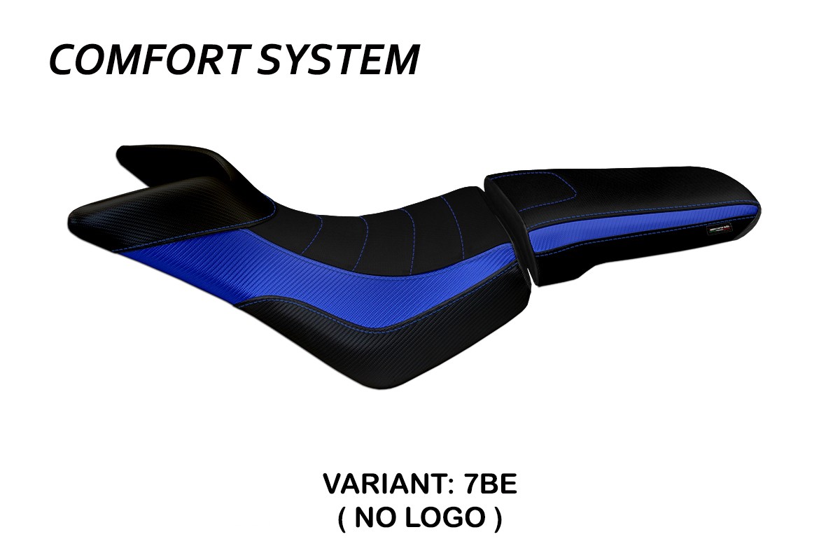 Rivestimento sella TPZ Padova Comfort blu Triumph Tiger 800 / 800XC 2010-2020