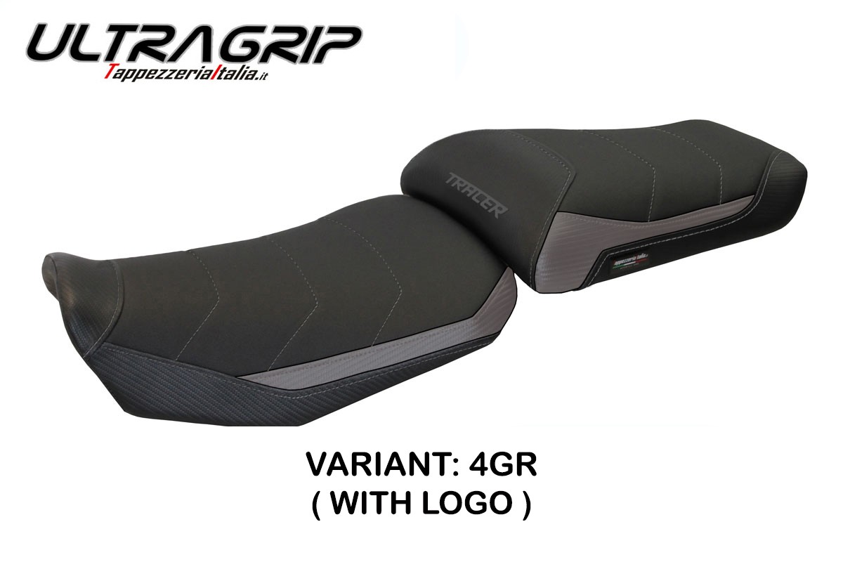 Rivestimento sella TPZ Satao Ultragrip Logo grigio Yamaha Tracer 900 2015-2017
