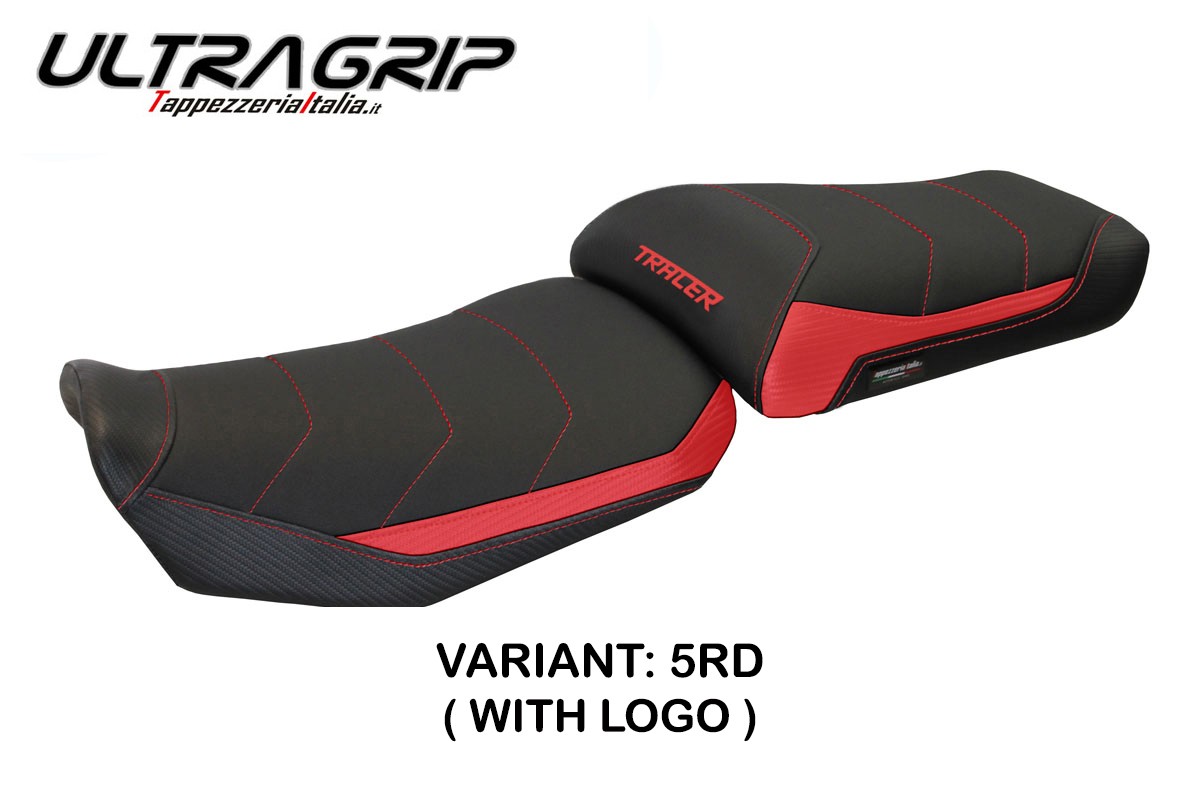 Rivestimento sella TPZ Satao Ultragrip Logo rosso Yamaha Tracer 900 2015-2017