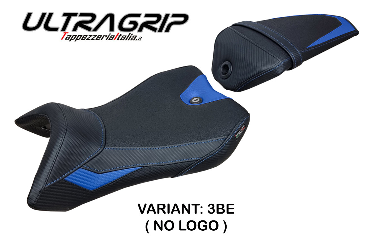 Rivestimento sella TPZ Nashik Ultragrip blu Yamaha R125 2016-2018