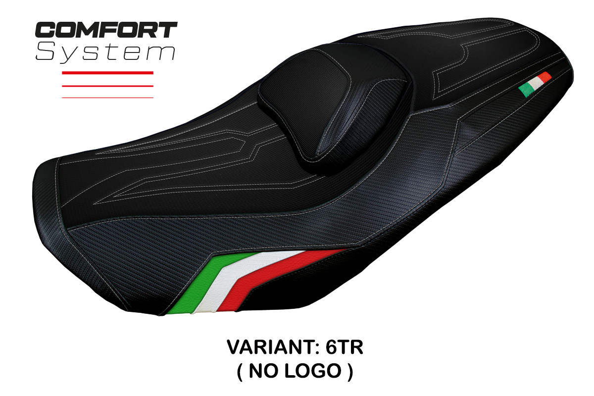 TPZ Kira Comfort tricolor Saddle covering Yamaha Tmax 560 2022-2025