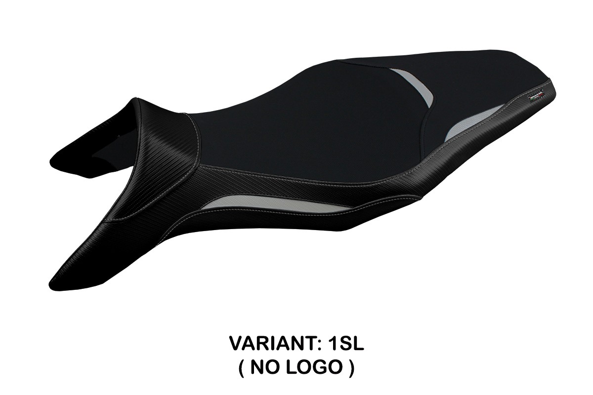 TPZ Asha silver Saddle covering Yamaha MT09 2013-2020