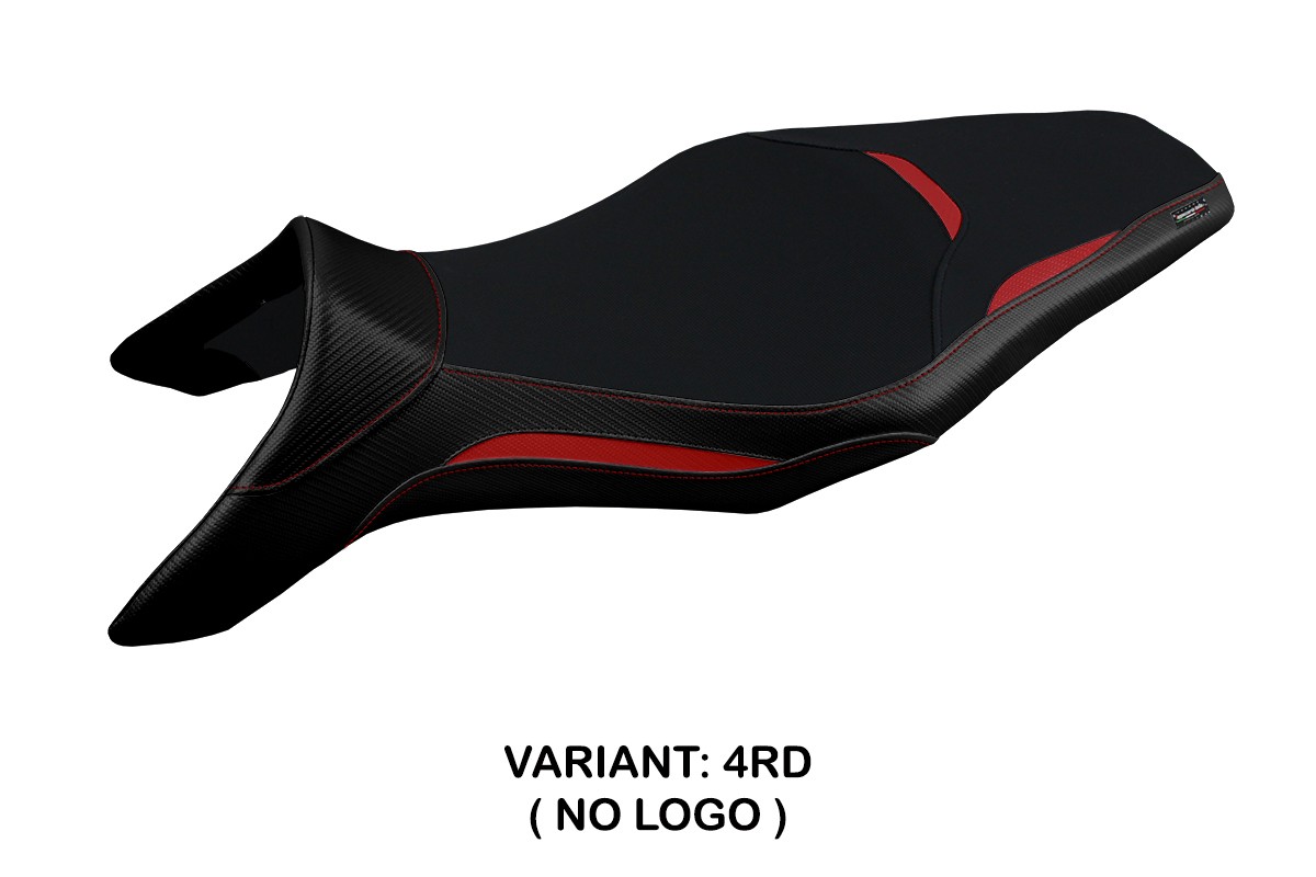 TPZ Asha red Saddle covering Yamaha MT09 2013-2020