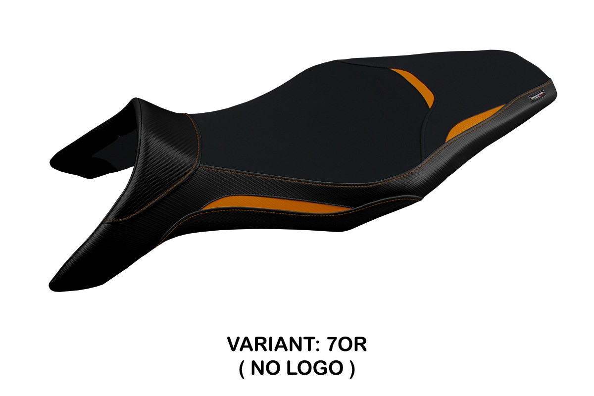 TPZ Asha orange Saddle covering Yamaha MT09 2013-2020