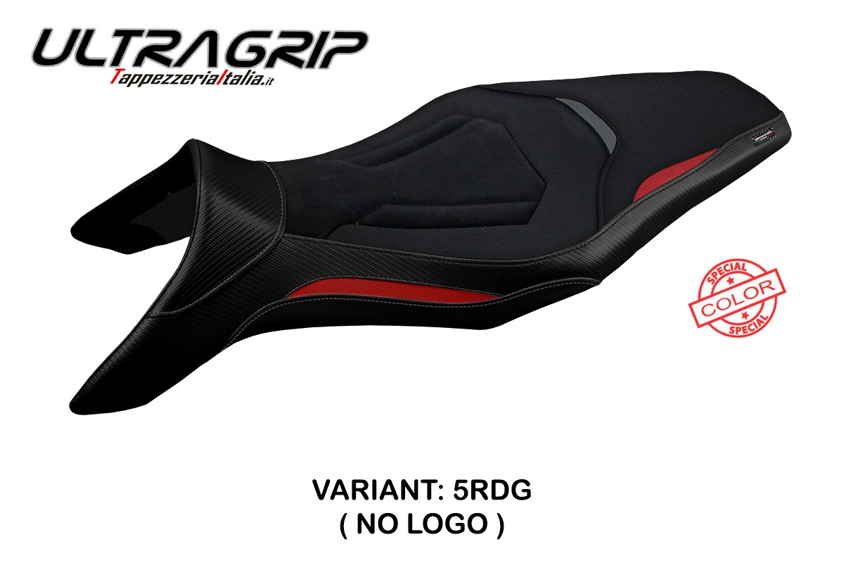 TPZ Asha Ultragrip Special red-grey Saddle covering Yamaha MT09 2013-2020